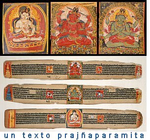 un texto praj&ntilde;aparamita - pulse para m&aacute;s informaci&oacute;n